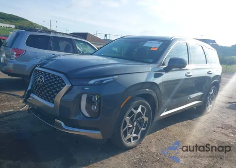 2022 Hyundai Palisade Calligraphy из США, поврежденный, VIN KM8R7DHEXNU377179